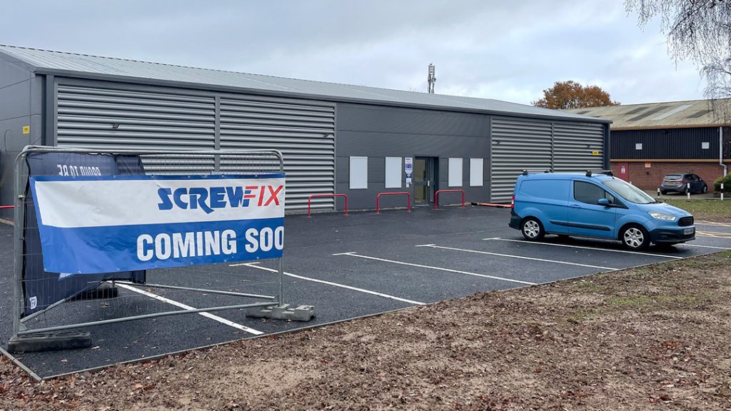 ScrewFix Coming soon to Manningtree!
